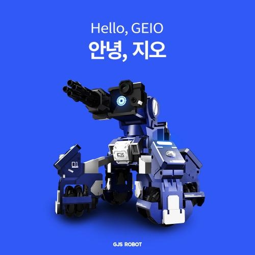 GJS ROBOT GEIO 지오 코딩 배틀로봇 블루 G00200